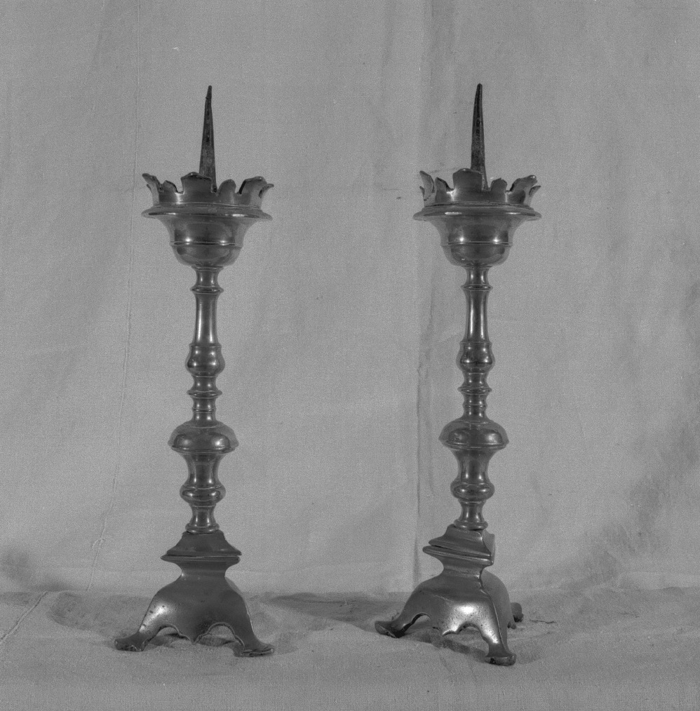 candeliere - ambito veneziano (fine sec. XIX)