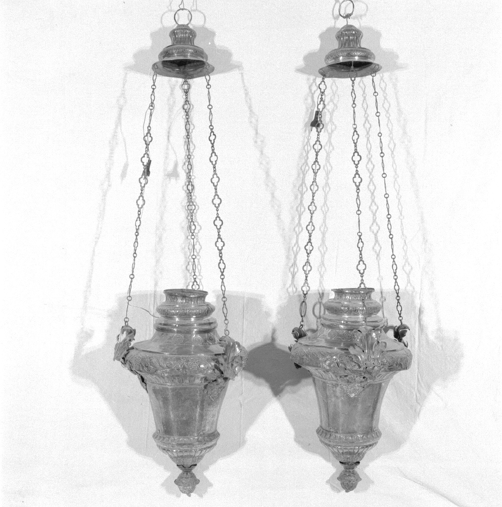 lampada pensile - ambito veneto (inizio sec. XIX)