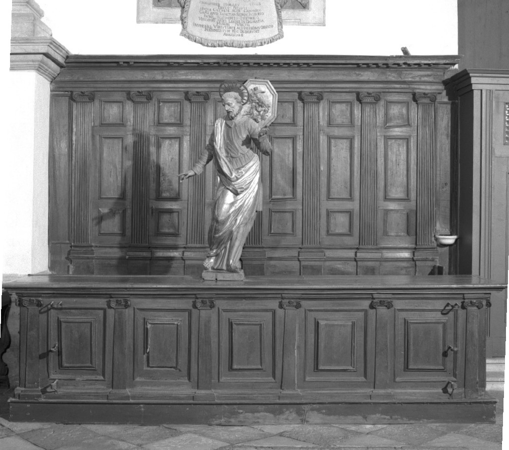 stalli del coro - ambito veneto (seconda metà sec. XVIII)