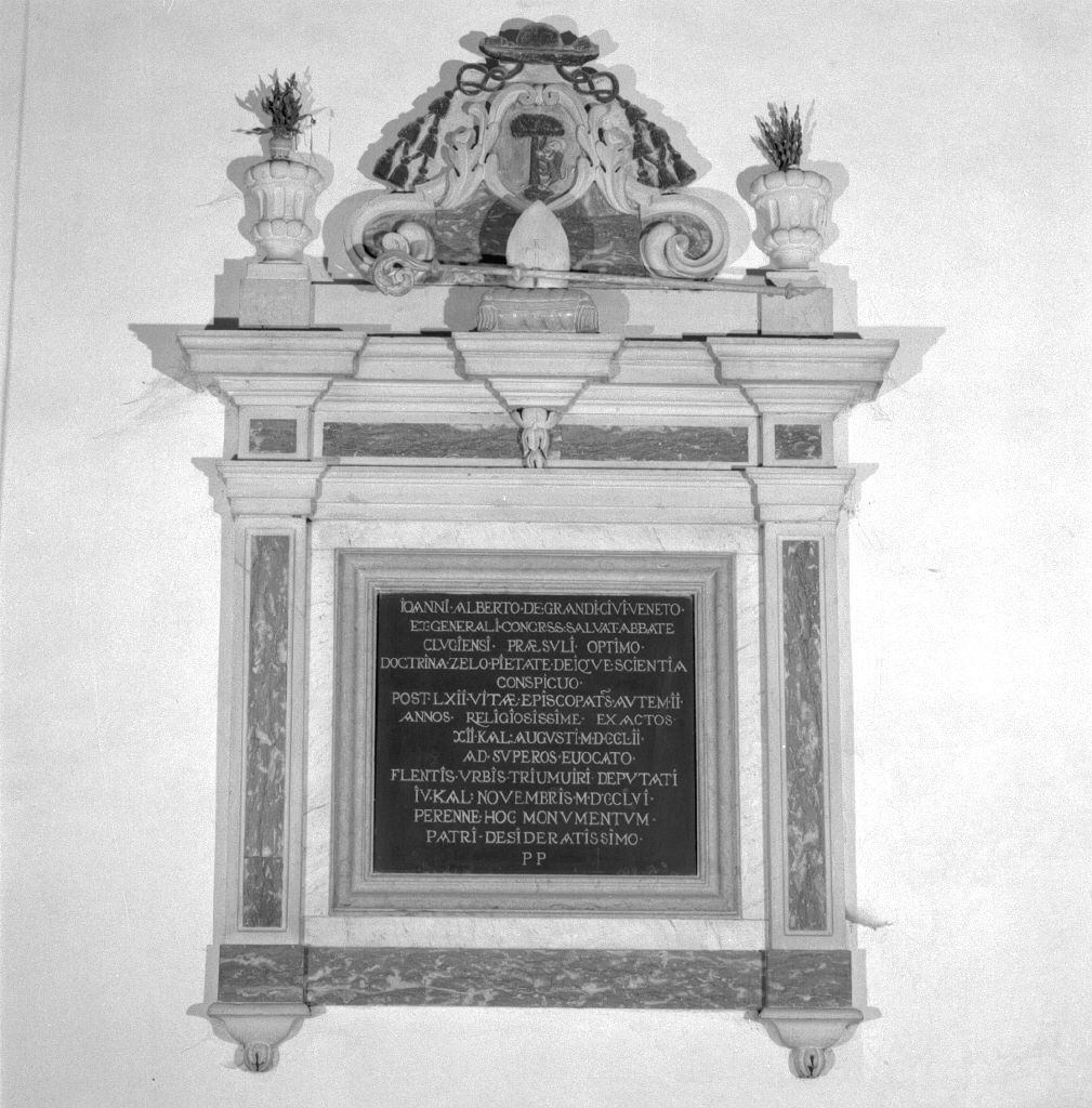 monumento funebre - ambito veneziano (sec. XVIII)