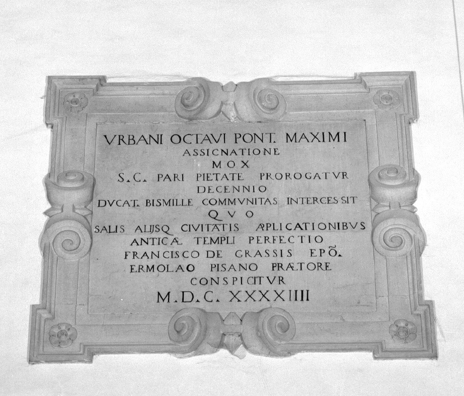 lapide - ambito veneziano (sec. XVII)