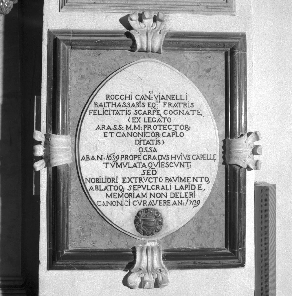 lapide - ambito veneziano (sec. XVIII)