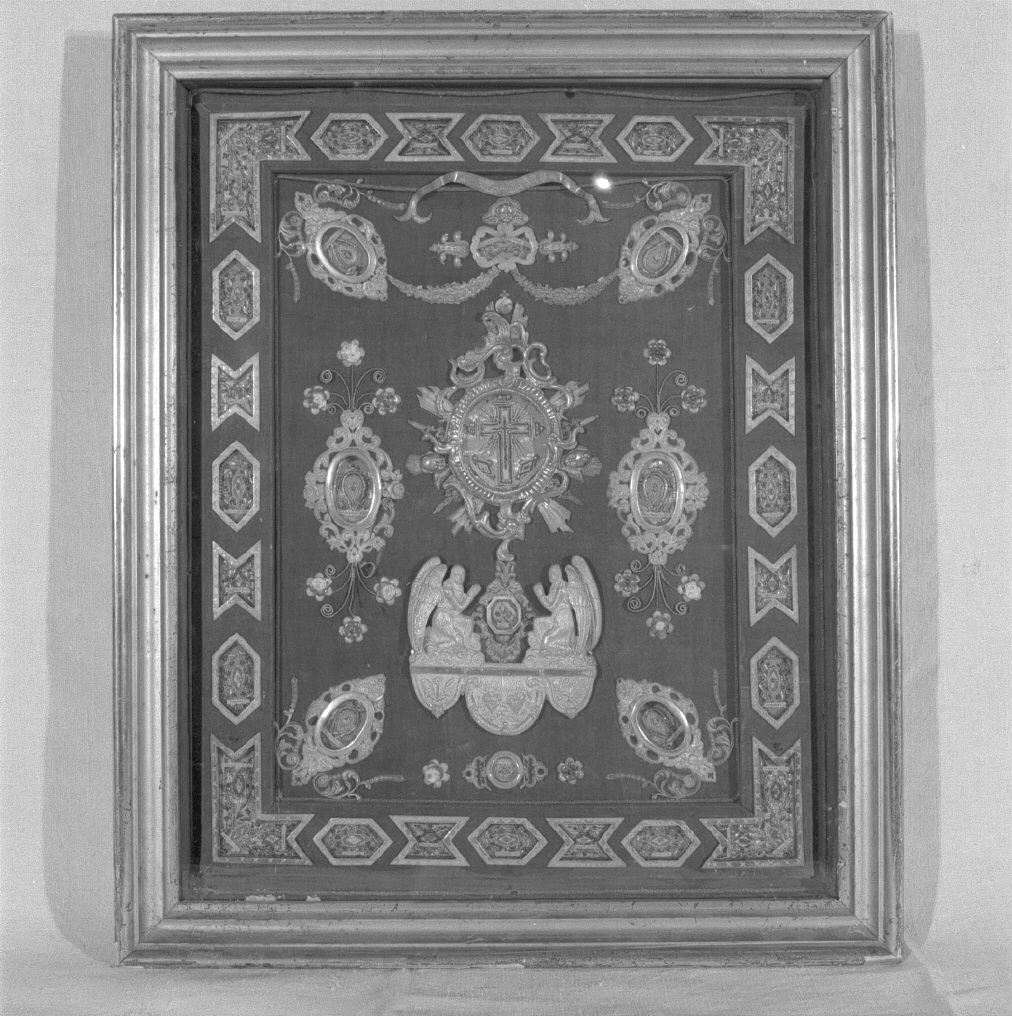 reliquiario - a tabella - ambito veneziano (inizio sec. XX)