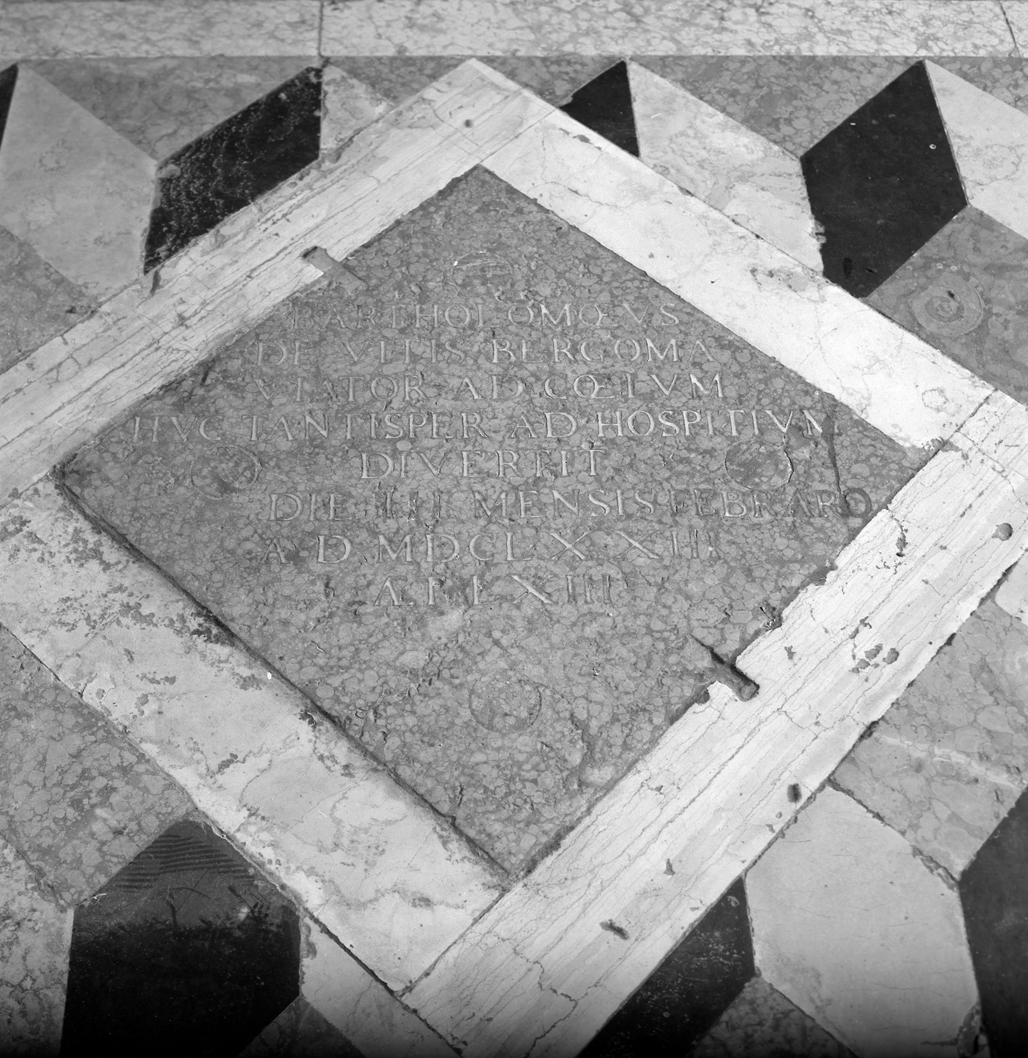 lapide tombale - bottega veneta (sec. XVII)