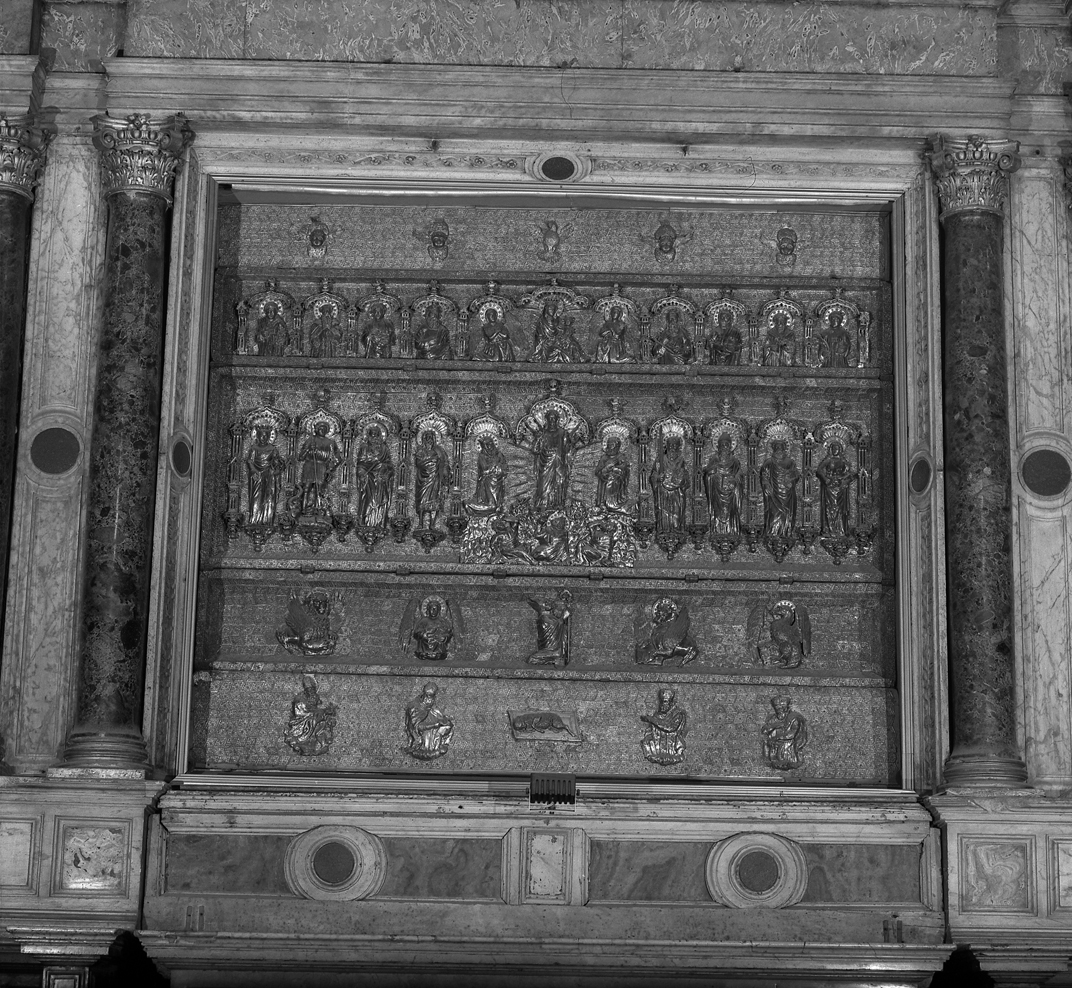 Trasfigurazione (pala d'altare) - ambito veneto (seconda metà, primo quarto sec. XIV, sec. XV)