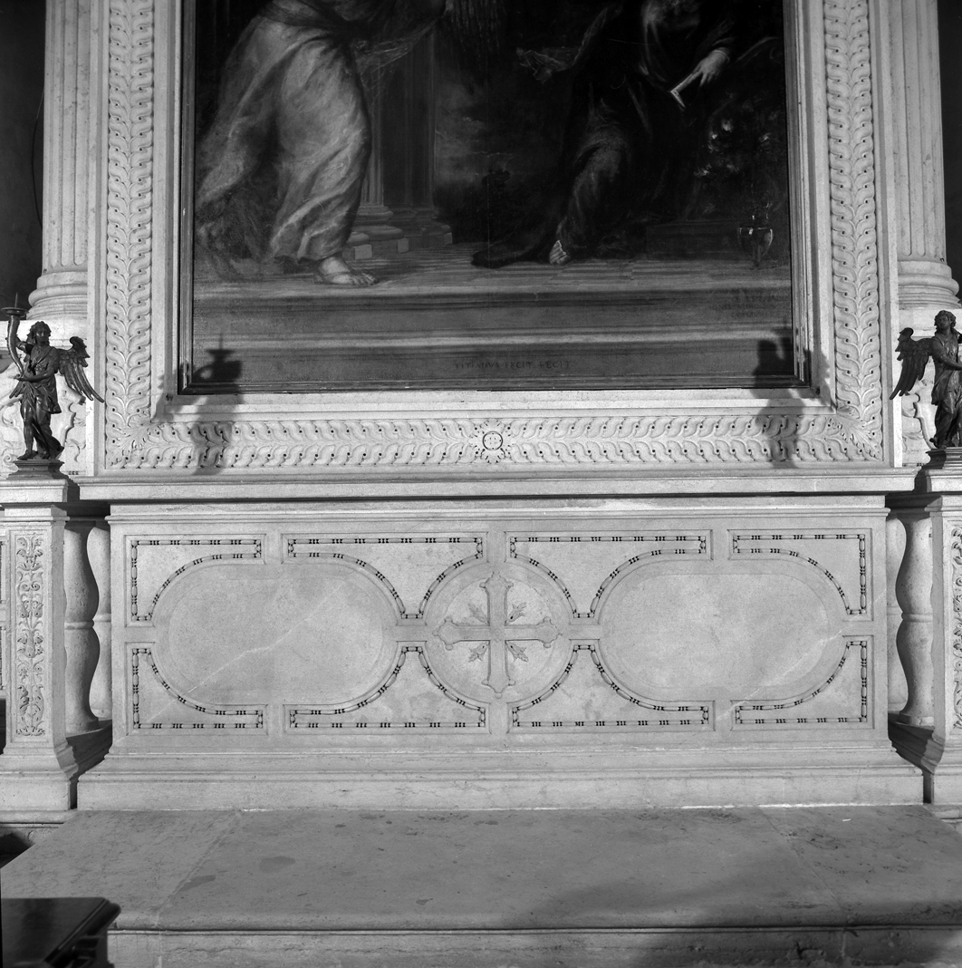 mensa d'altare di Tatti Jacopo detto Jacopo Sansovino (metà sec. XVI)