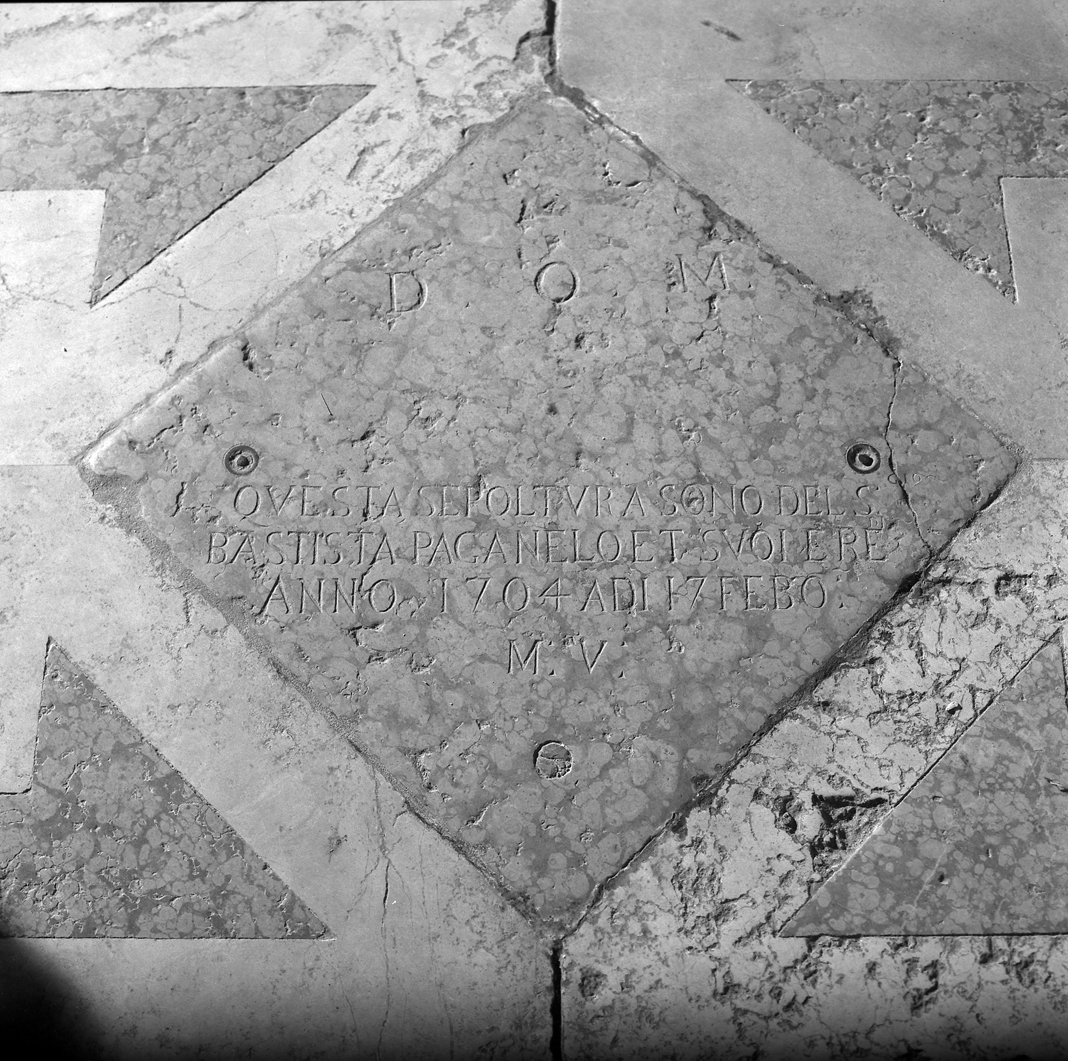 lapide tombale - bottega veneta (sec. XVIII)