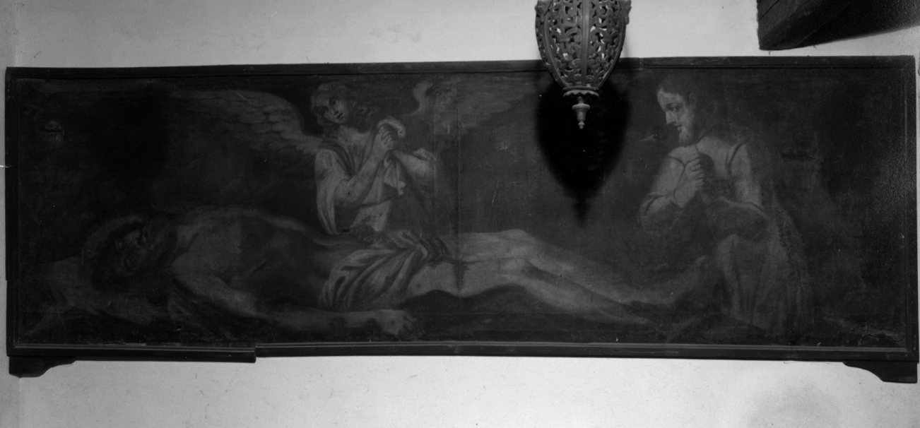 COMPIANTO, compianto sul Cristo morto (paliotto) - bottega veneta (seconda metà sec. XVII)