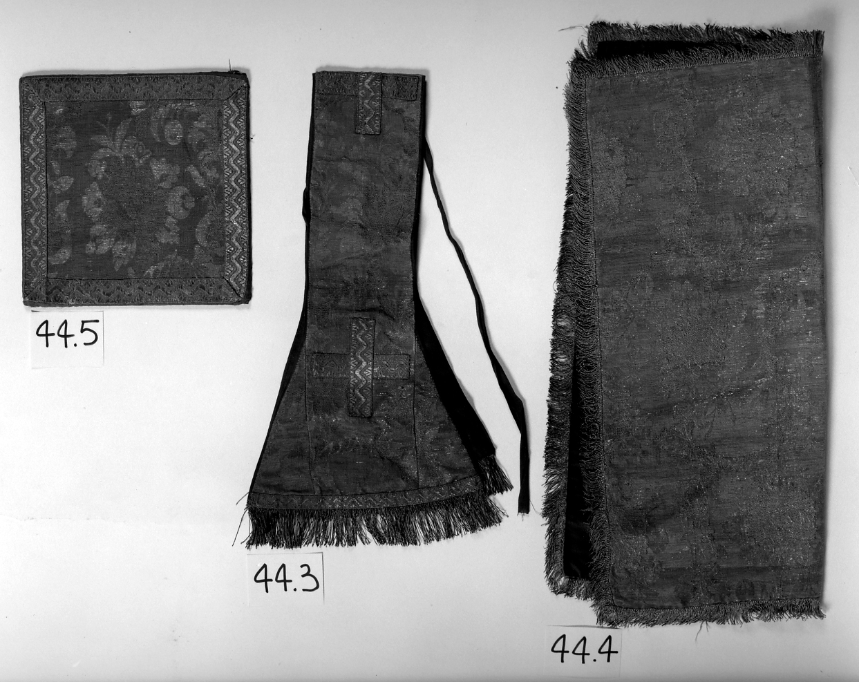 manipolo, elemento d'insieme - manifattura veneta (seconda metà sec. XVIII)