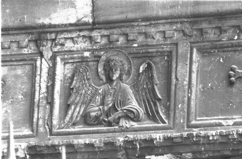 Angelo (rilievo, elemento d'insieme) - ambito veneto (sec. XIX)