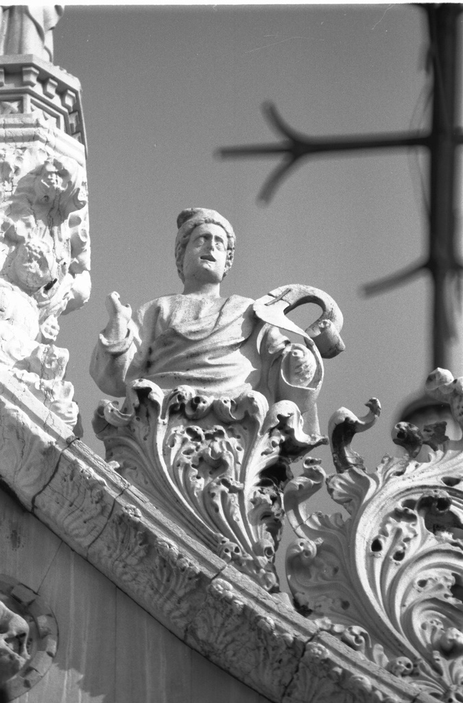 profeta (scultura, elemento d'insieme) - ambito veneto (prima metà sec. XV)