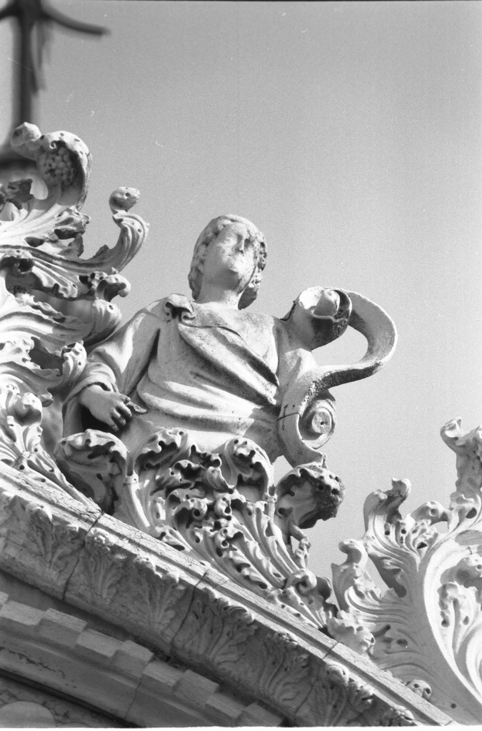 profeta (scultura, elemento d'insieme) - ambito veneto (prima metà sec. XV)