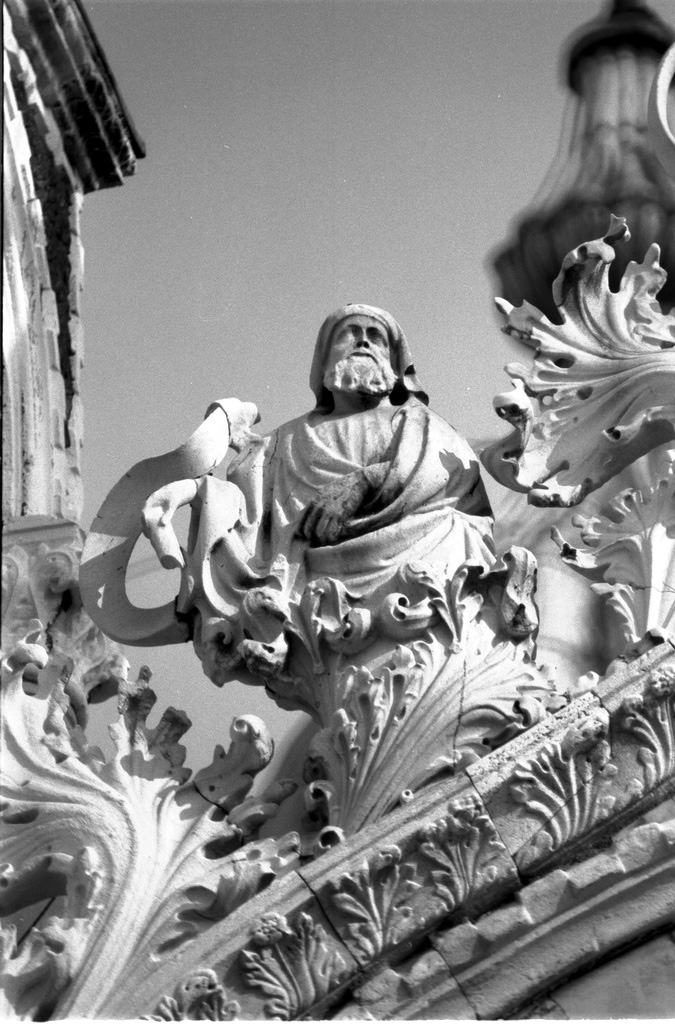 profeta (scultura, elemento d'insieme) - ambito veneto (prima metà sec. XV)