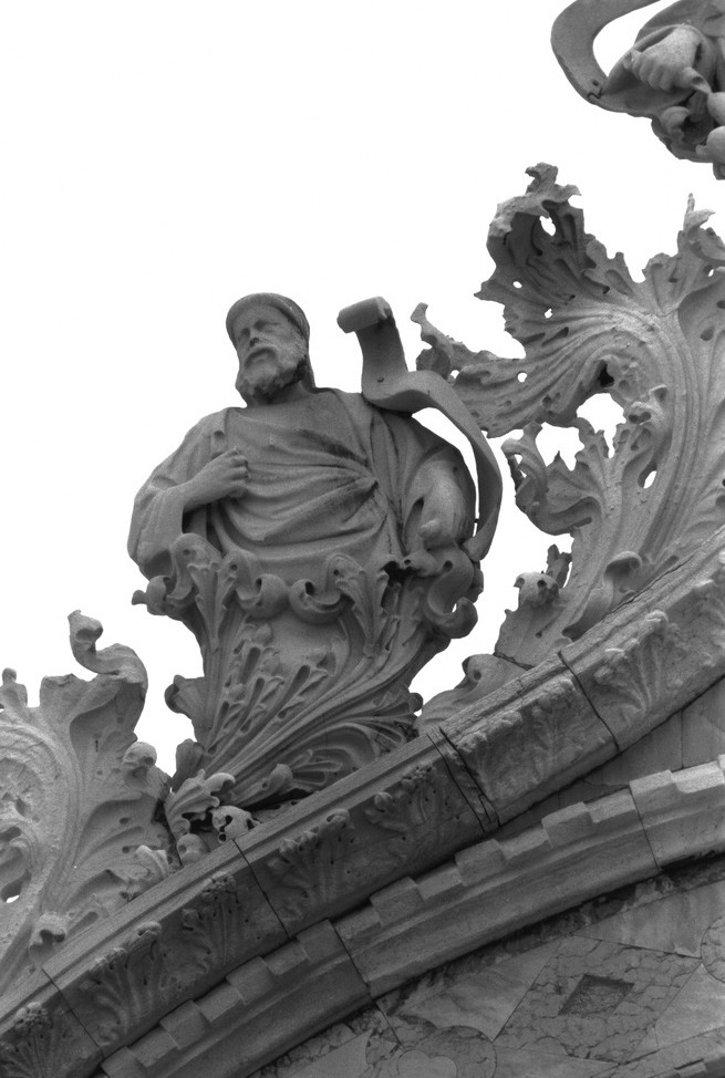 profeta (scultura, elemento d'insieme) - ambito veneto (prima metà sec. XV)