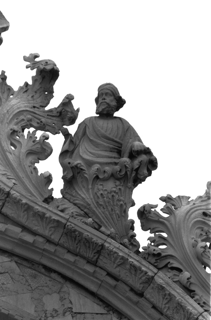 profeta (scultura, elemento d'insieme) - ambito veneto (prima metà sec. XV)