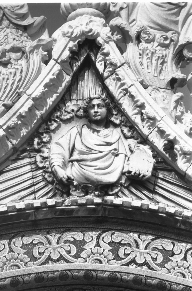 profeta (scultura, elemento d'insieme) - ambito veneto (prima metà sec. XV)