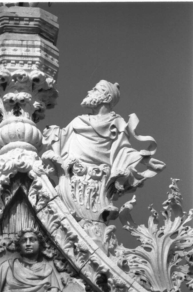 profeta (scultura, elemento d'insieme) - ambito veneto (prima metà sec. XV)
