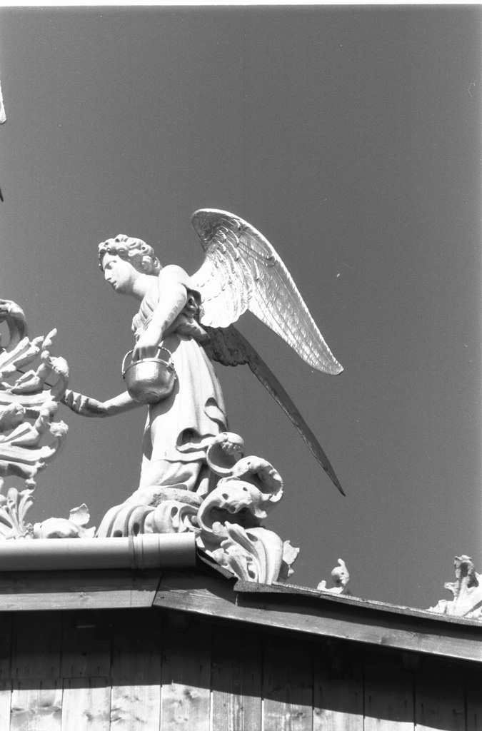 angelo (scultura, elemento d'insieme) di Giovanni di Martino da Fiesole (attribuito) (secondo quarto sec. XV)