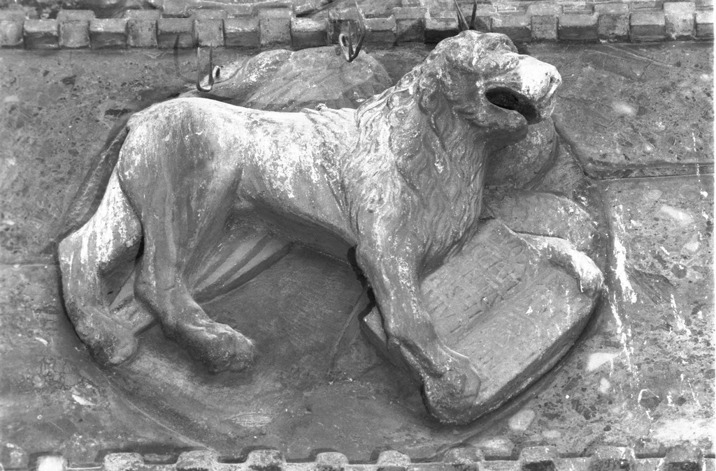 simbolo di San Marco: leone (rilievo) di Maestro dell'Ercole (bottega) (metà sec. XIII)