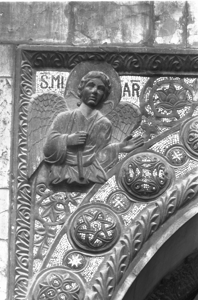 San Michele Arcangelo (pennacchio) di Maestro dell'Ercole (secondo quarto sec. XIII)