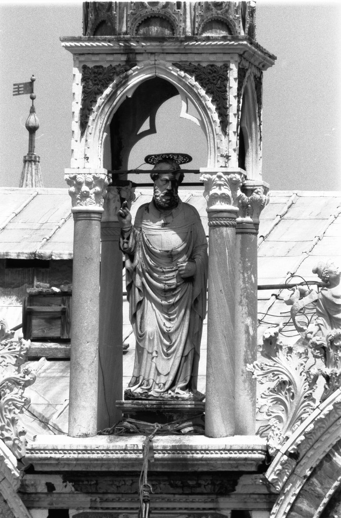 San Paolo eremita (scultura) di Dalle Masegne Jacobello (bottega) (prima metà sec. XV)
