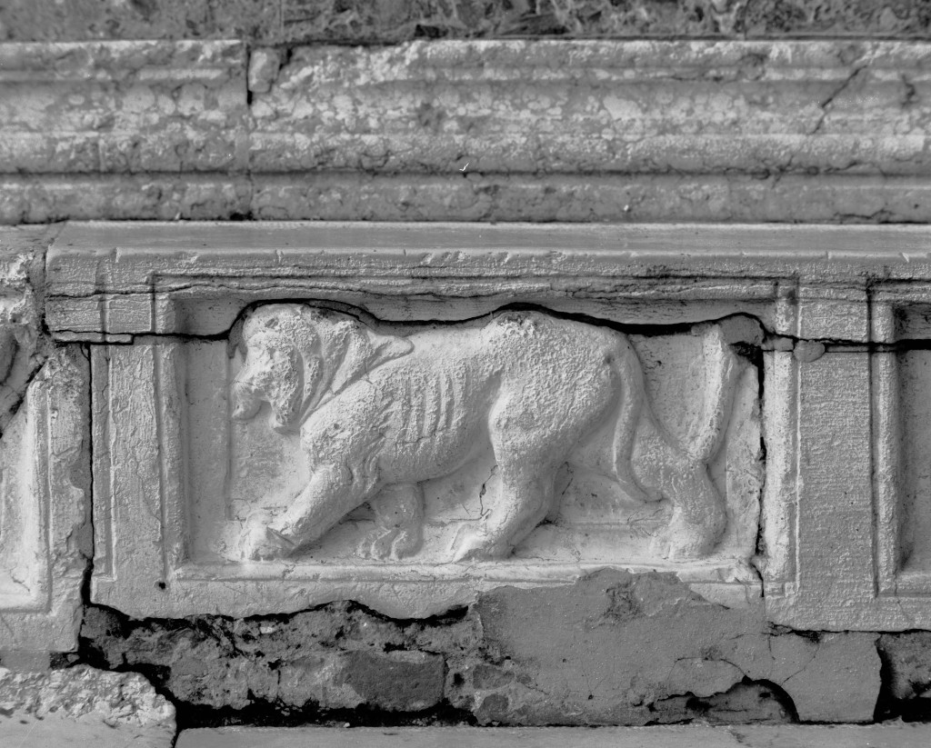 elefante (rilievo, elemento d'insieme) - ambito veneziano (fine sec. XIII)