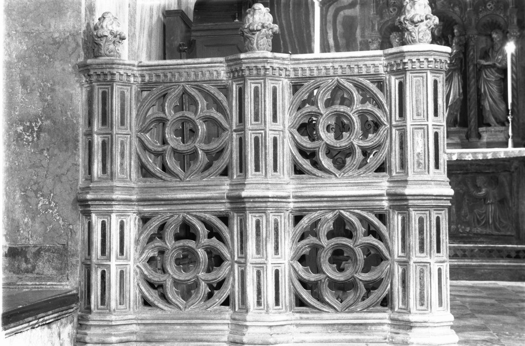 balaustrata - ambito veneziano (sec. XV)