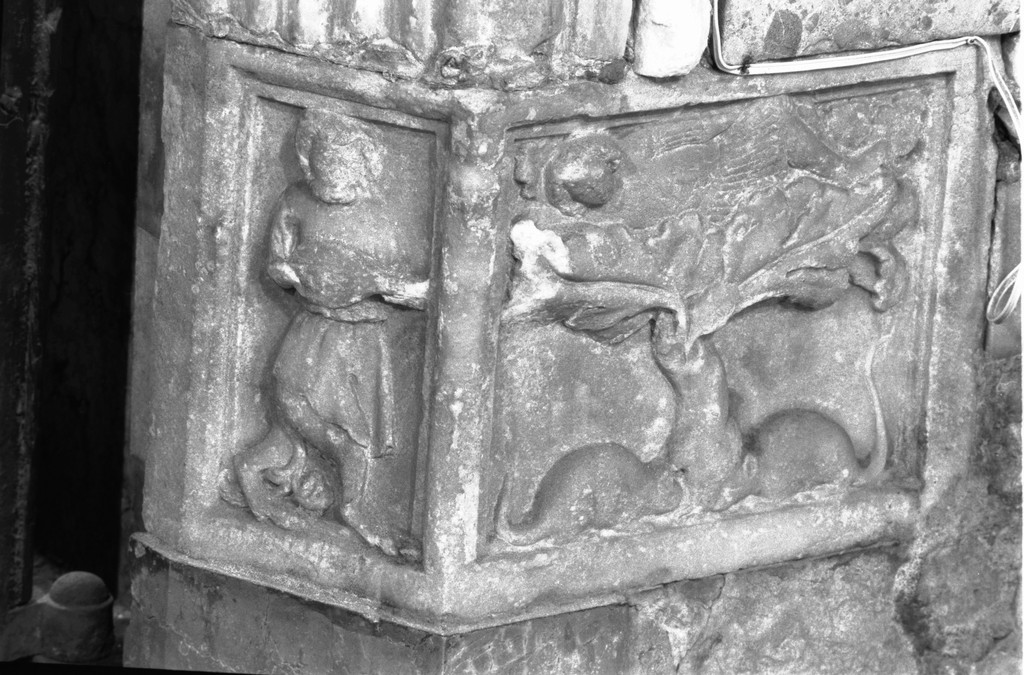 la leggenda di Barlaam (rilievo) - ambito bizantino (inizio sec. XIII)