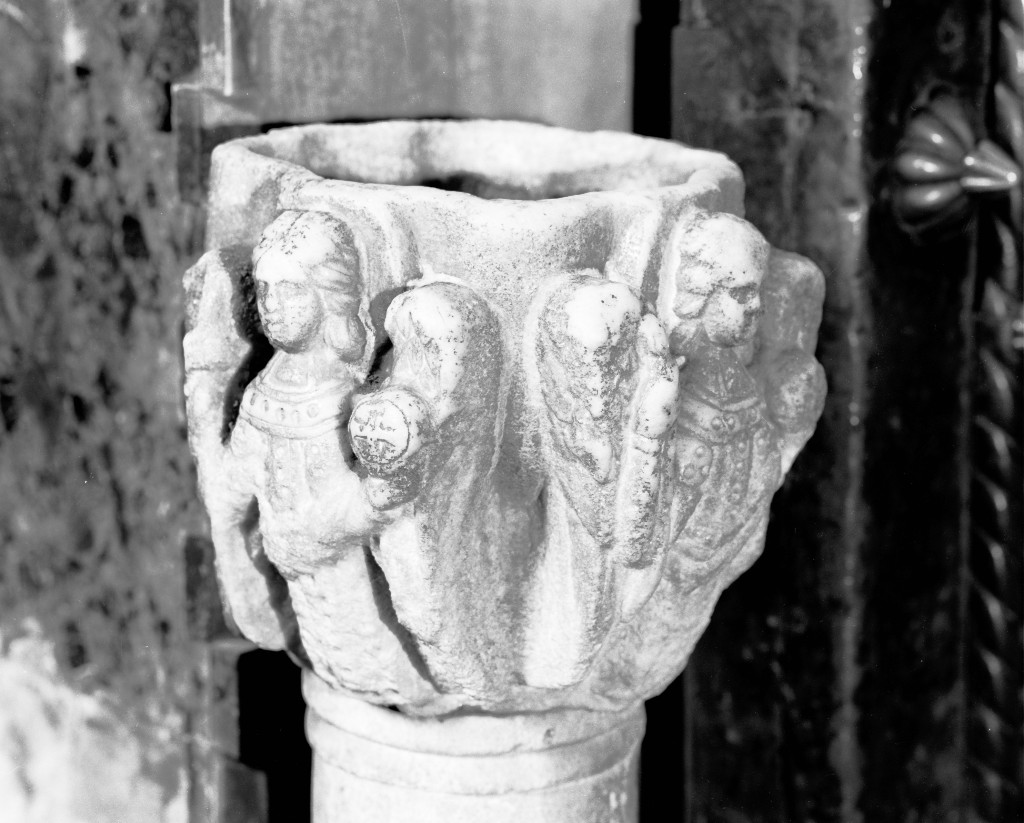 arcangeli (acquasantiera) - ambito greco (sec. XI)