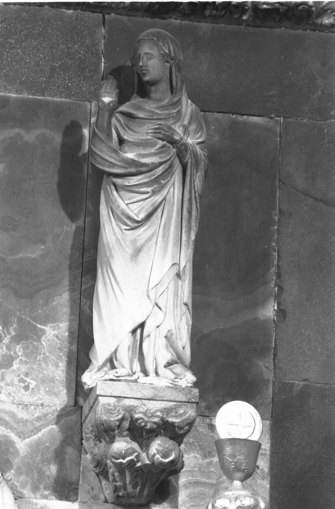 Madonna annunciata (scultura) - ambito veneziano (sec. XIV)