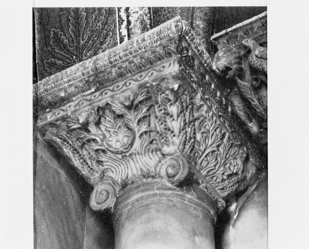 capitello ionico - ambito bizantino (sec. VI)