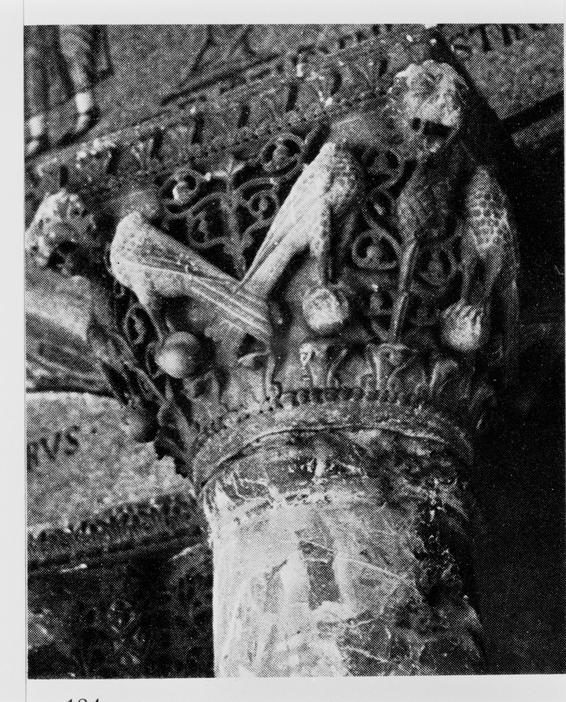 colombe (capitello) - ambito bizantino (sec. IX)