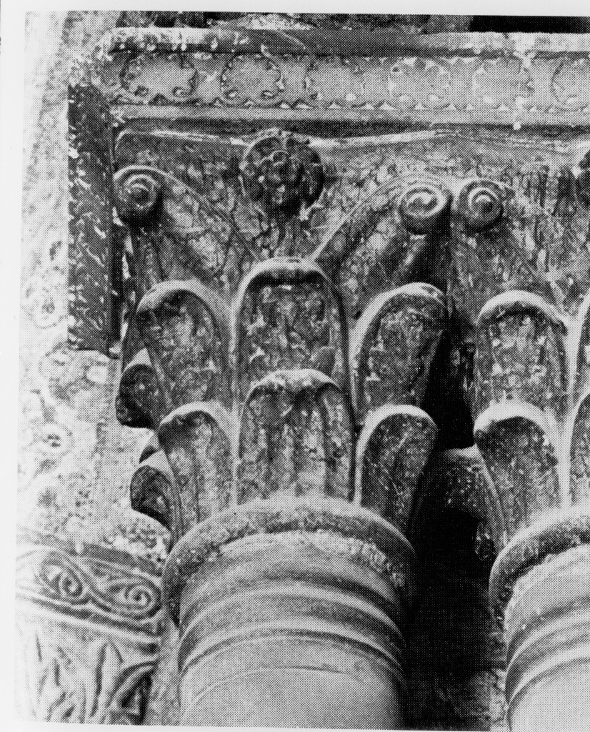 capitello corinzio - ambito bizantino (sec. XIV)