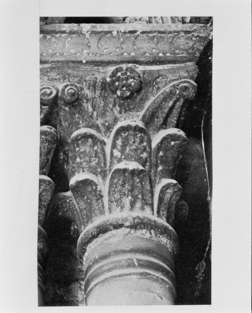 capitello corinzio - ambito bizantino (sec. XIV)