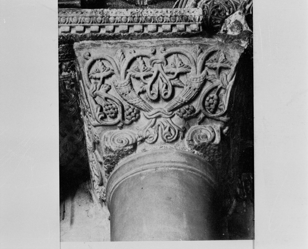 capitello ionico - ambito bizantino (sec. XI)
