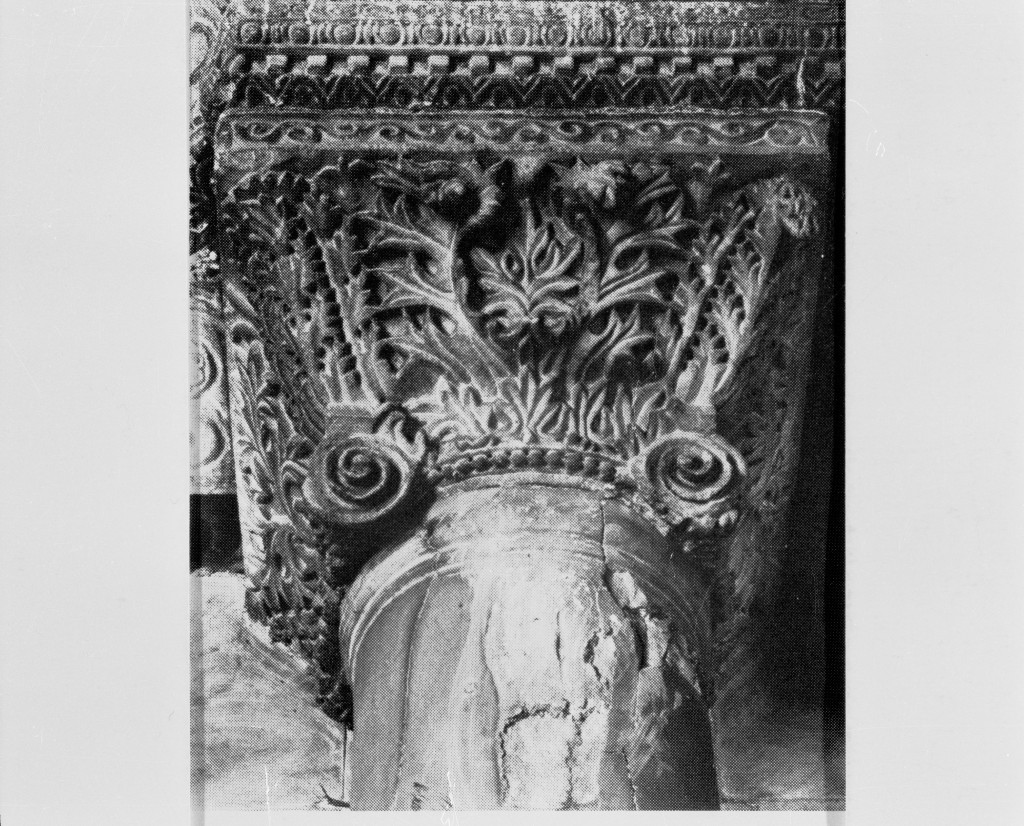 capitello ionico - ambito bizantino (sec. VI)