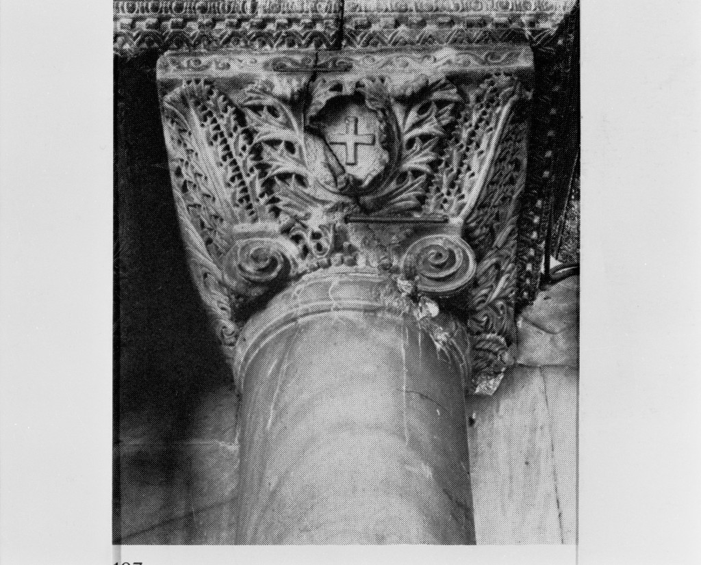 capitello ionico - ambito bizantino (sec. VI)
