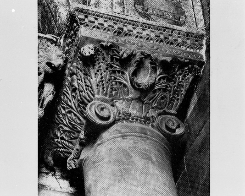 capitello ionico - ambito bizantino (sec. VI)
