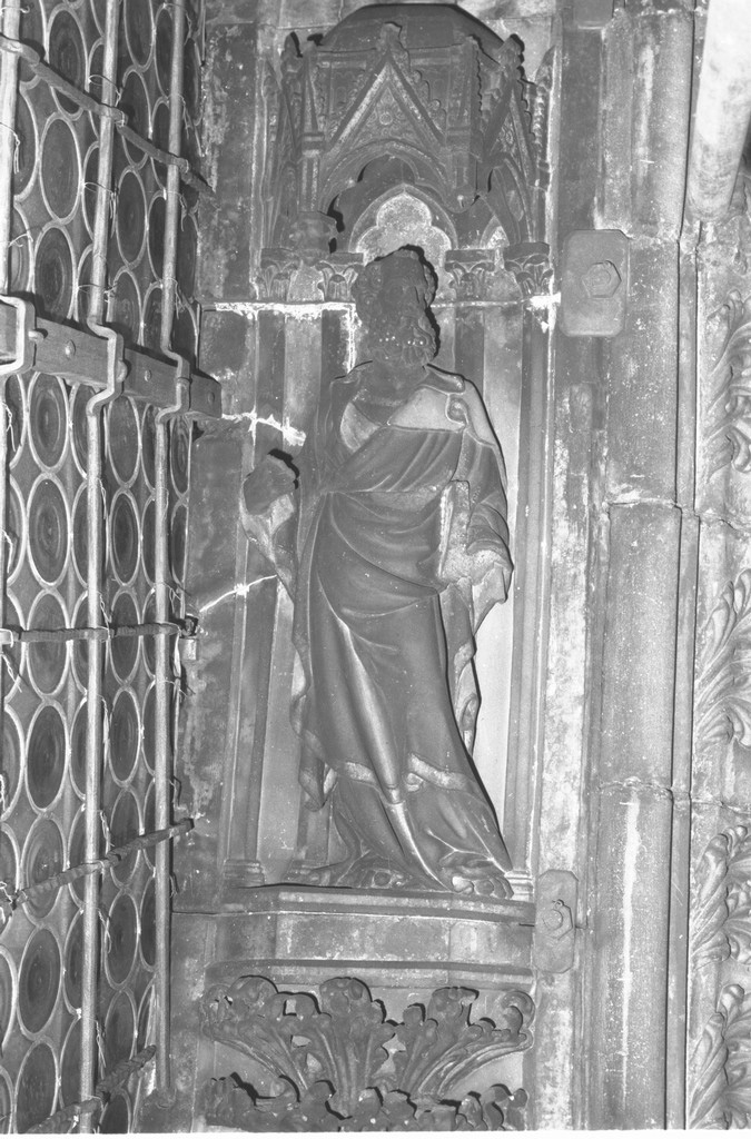 Santo (scultura, elemento d'insieme) di Lamberti Pietro (attribuito) (prima metà sec. XV)
