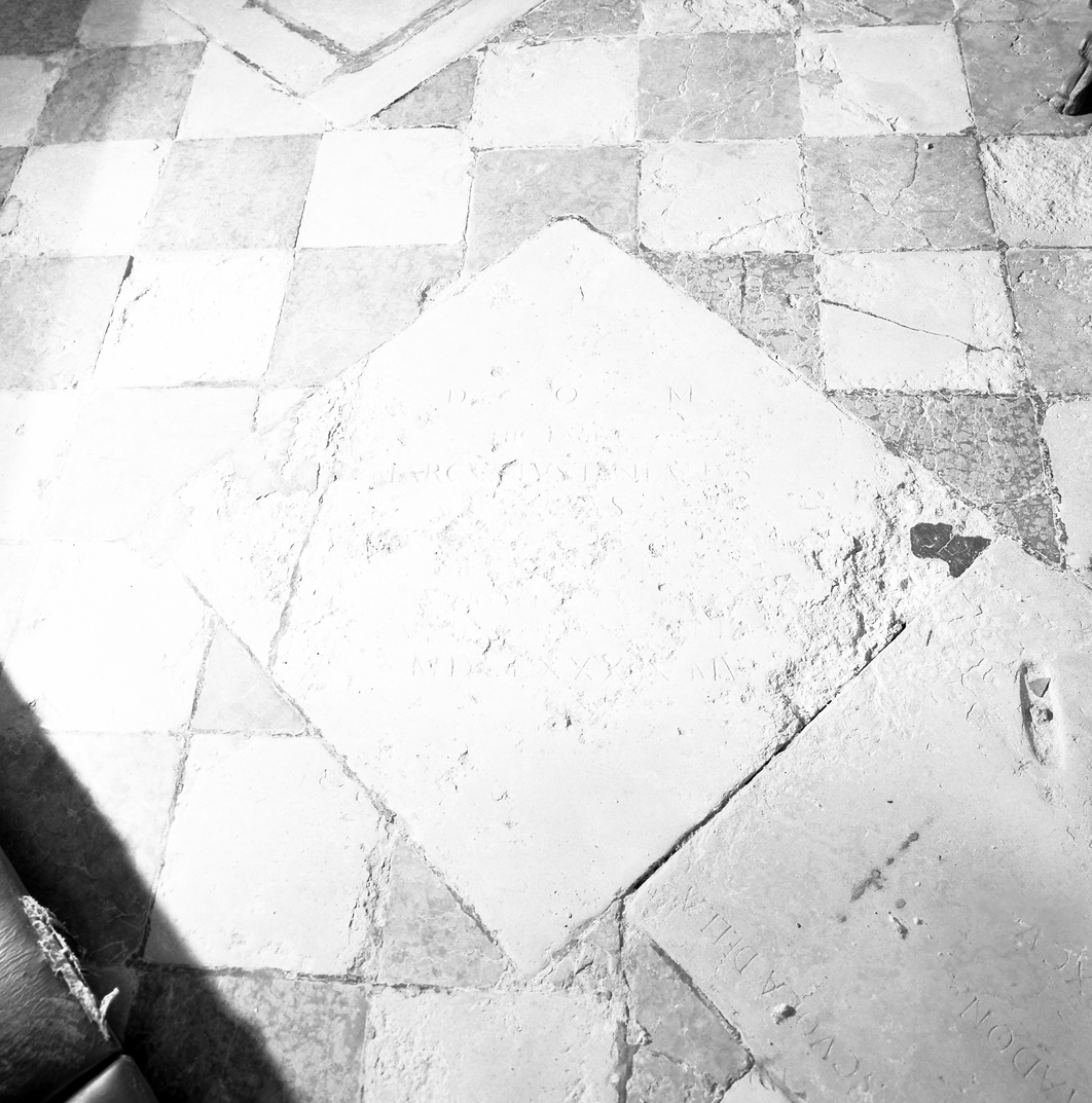 lastra tombale - bottega veneta (sec. XVII)