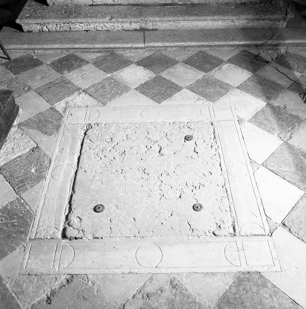 lastra tombale - bottega veneta (sec. XVIII)