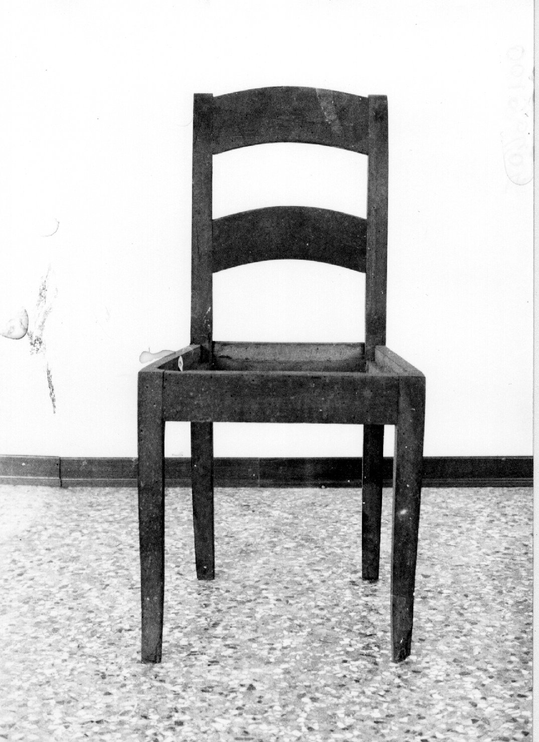sedia, opera isolata - manifattura lombardo-veneta (primo quarto sec. XIX)