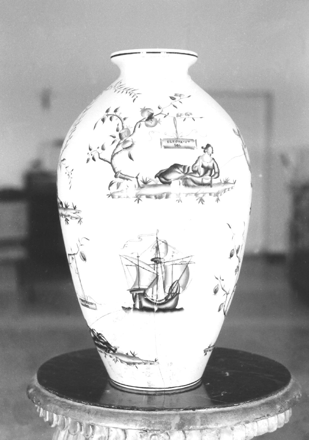 vaso, opera isolata - manifattura di Laveno (sec. XIX)