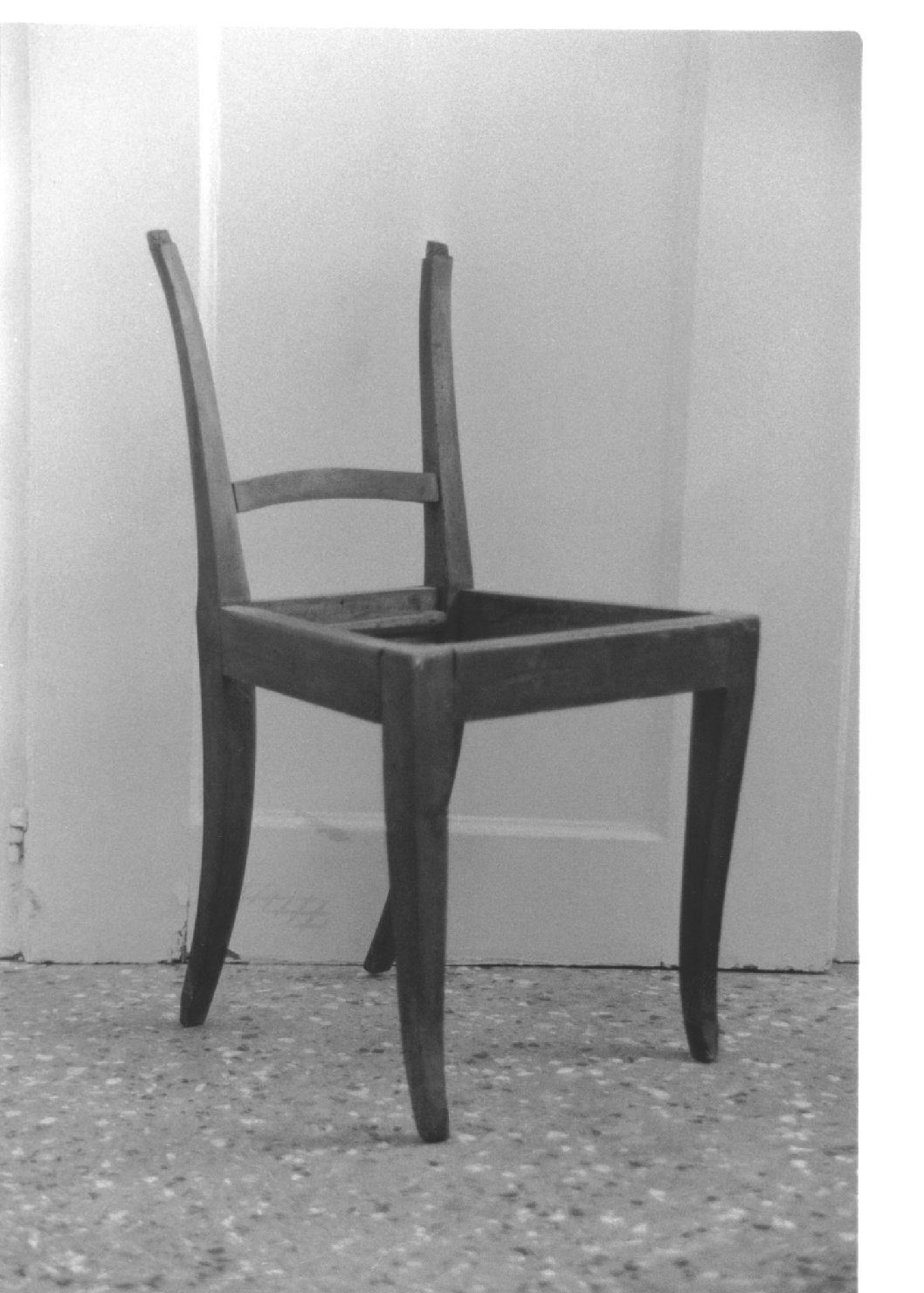 sedia, opera isolata - manifattura francese (sec. XIX)