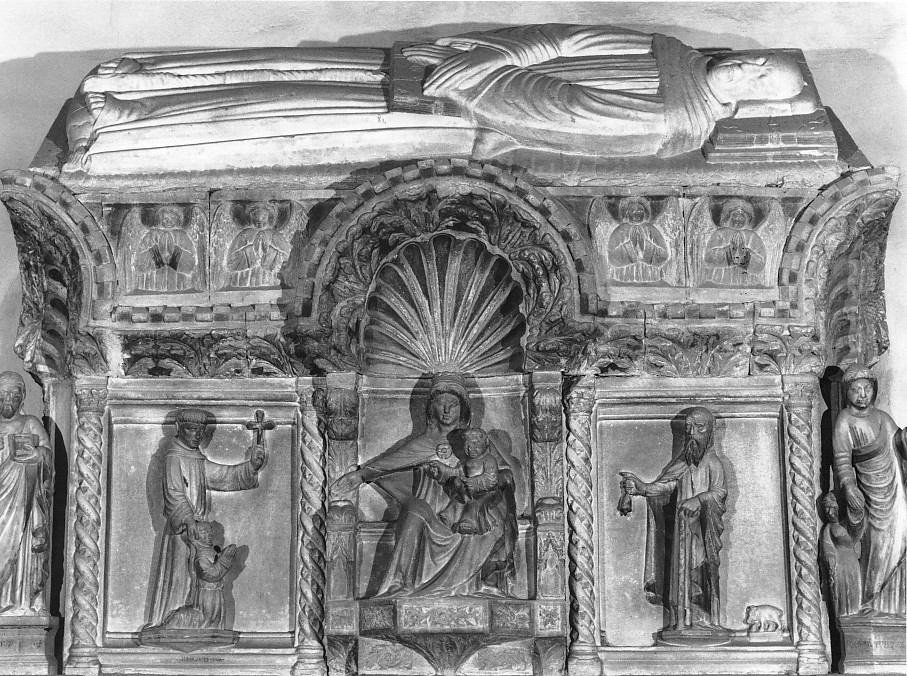 ritratto d'uomo (statua, elemento d'insieme) di Antonio Da Mestre (attribuito) (sec. XV)
