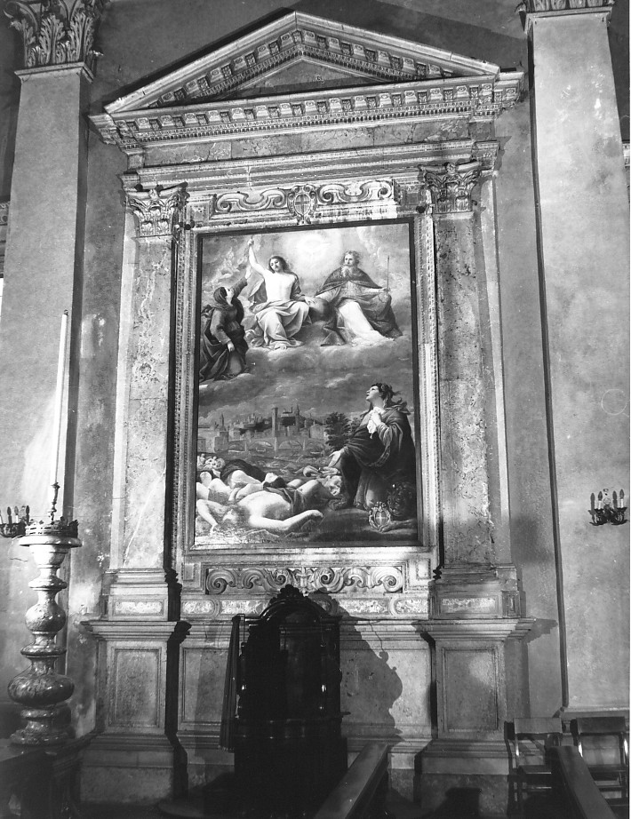 altare, insieme di Curtoni Domenico (attribuito) (sec. XVII)
