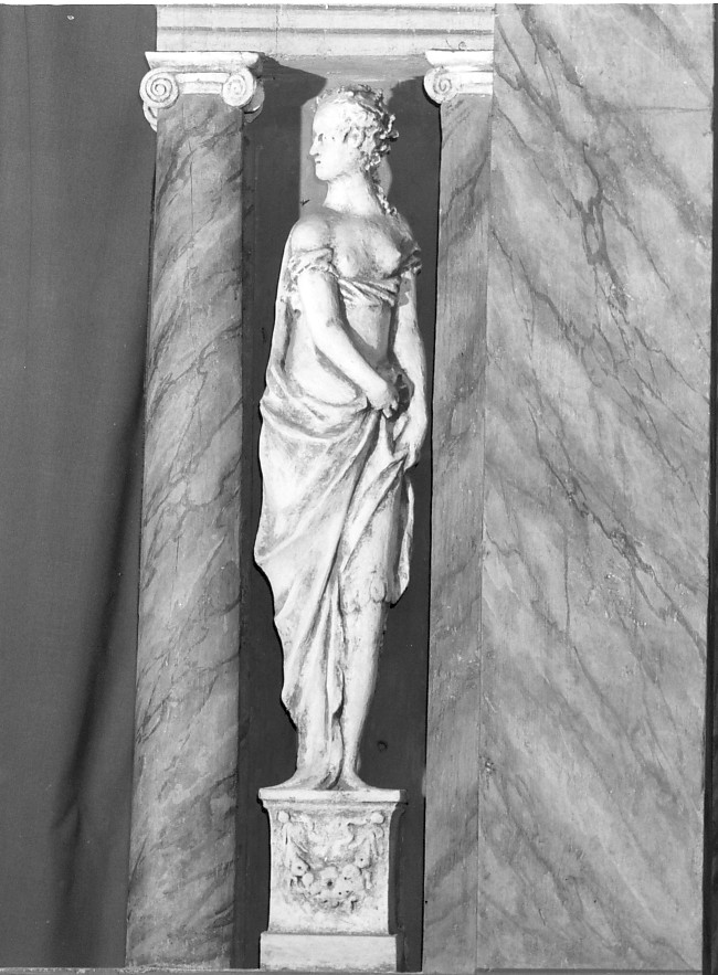 figura femminile (statua) di Scamozzi Vincenzo (attribuito) (sec. XVI)