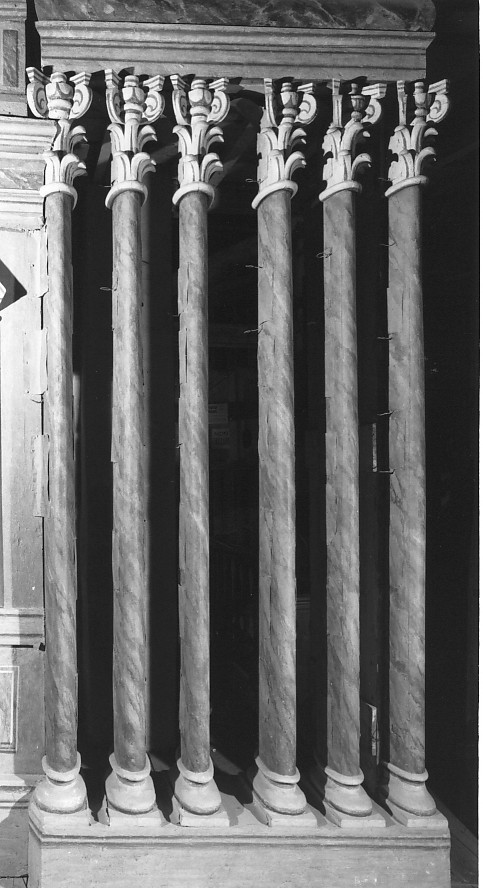 colonna, serie di Scamozzi Vincenzo (attribuito) (sec. XVI)