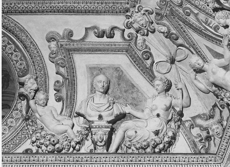 decorazione di Rubini Lorenzo (attribuito) (seconda metà sec. XVI)