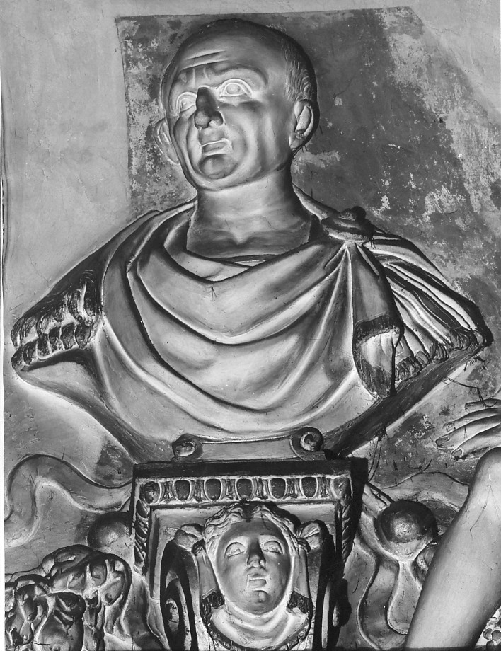 busto maschile (busto) di Rubini Lorenzo (attribuito) (sec. XVI)